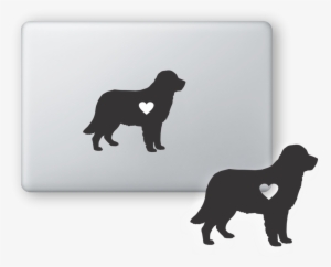 Macbook Berner W' Glowing Heart - Macbook