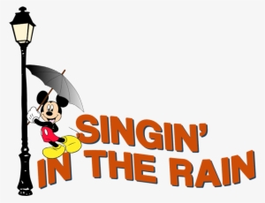 Inspired By The Singin' In The Rain Movie Logo And - Singing In The Rain Clipart Gif Animated