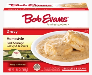 Bob Evans Refrigerated Tan Sausage Gravy & Biscuits - Bob Evans Gravy