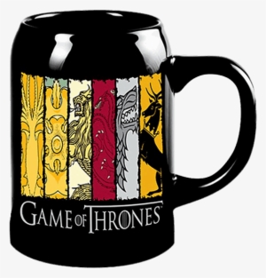 Game Of Thrones House Sigils Ceramic Stein