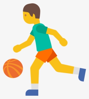 Open - People Playing Basketball Emoji Jumping Png