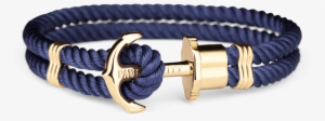 Bracelet Ancre Paul Hewitt Bleu