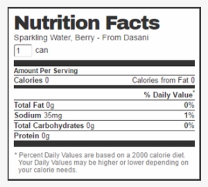 Dasani Water Bottle Nutrition Facts - Arizona Sweet Tea Nutrition Facts