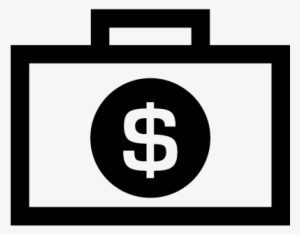 Dollars Money Bag Vector - Icon