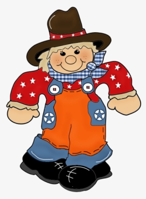 Freebie Fall Scarecrow Clipart - Clip Art