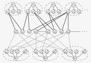 Top Paths Are Shown With Bold Black Edges - Line Art