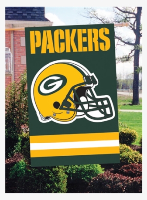 Green Bay Packers Nfl 2 Sided Vertical Indoor Outdoor