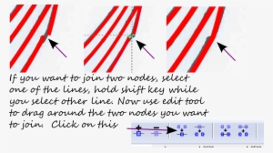 Screen Capture Showing Process To Join Nodes