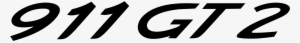 911 Gt2 Logo Png Transparent - Porsche 911