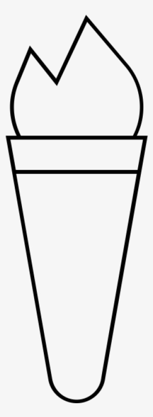 Olympic Torch By Acid Beast From Noun Project - Line Art