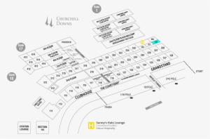 View Seating - Stakes Room Veranda Churchill Downs