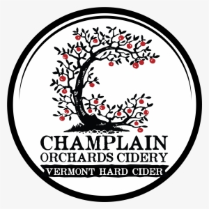 Champlain Orchards Cidery Circle Logo Png Orchard Logo - Champlain Orchards Cidery