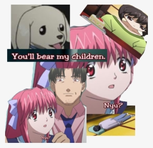 Elfen Lied - Cartoon