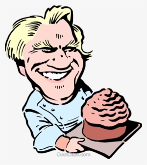 Cartoon Pastry Chef - Pastry Chef Art Transparent