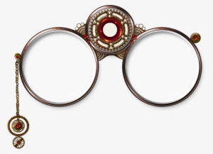 Ronda Steampunk Ish Glasses ❤ Liked On Polyvore Featuring