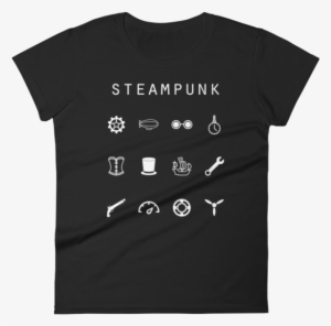 Steampunk Fitted Women's T-shirt - Hippo T Shirts