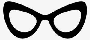 Cat Eyes Glasses Vector - Cat Eye Sunglasses Icon