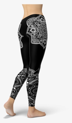 White Lotus Leggings - Leggings