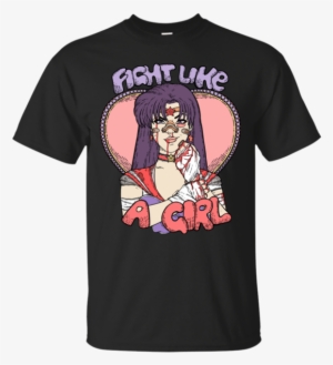 Fight Like A Girl - Pennywise Cat T Shirt
