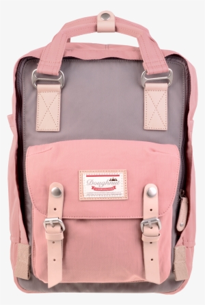 Pink Donut Backpack - Macaroon Lavender X Rose Backpack