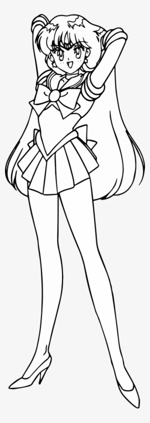 Salor Moon, Ing - Sailor Mars Coloring Paper