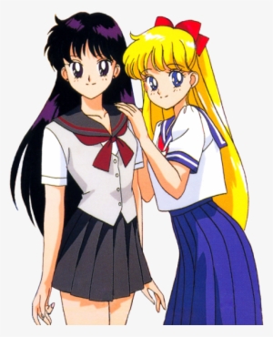 Sailor Moon 90s Sailor Moon Classic Sailor Moon Sailor - Sailor Pluto And Sailor Mars