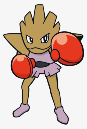 Hitmonchan Pokemon Character Vector Art - Hitmonchan Dream World