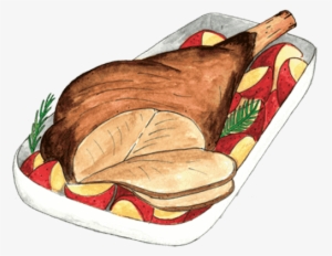 Meat Clipart Lamb Meat - Leg Of Lamb Clip Art
