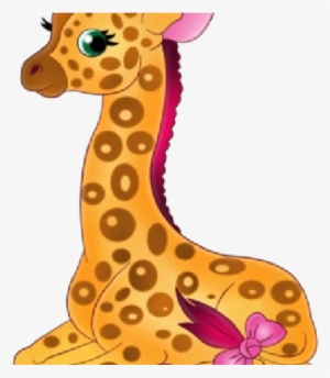 Giraffe Cartoon Pictures Cute - Baby Giraffe Clip