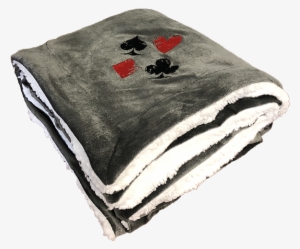 Card Symbol Blanket - Sherpa Throw