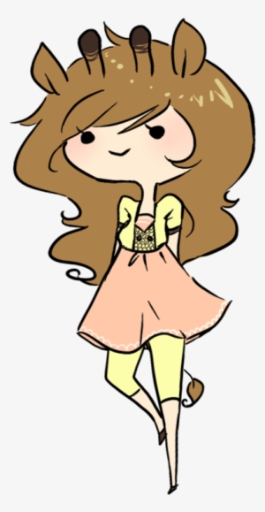 Giraffe Girl For A Contest By Nyanya-risu On Deviantart - Cartoon