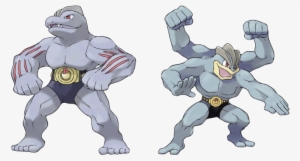 Machoke And Machamp Have A Deep, Dark Secret - Machoke Machamp