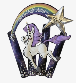 I Feel Like A Happy, Crazy, Blessed, Flying Unicorn - Illustration