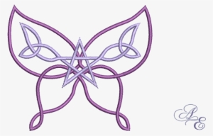 Celtic Knot Butterfly - Illustration