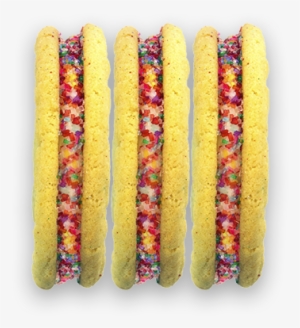 Two Of Our Soft Sugar Cookies Filled With Our Fluffy - Sugar Cookie