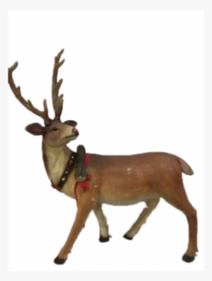 Life Size Fiberglass Reindeer Statue For Christmas - Reindeer