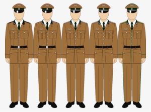 Police Clipart Military Officer - Party Uniform