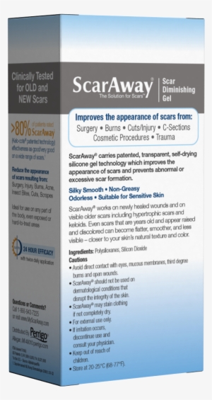 Scar Away - Scaraway Silicone Gel Scar Treatment, Scar Diminishing