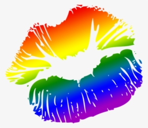 Big Kissing Lips - Big Rainbow Lips Note Cards (pk Of 20)