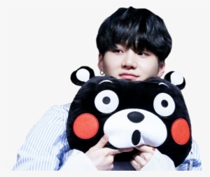Suga Kumamon Kumamonyoongi Min Yoongi Minyoongi - Bts Suga And Kumamon