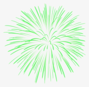 Fireworks Clipart Green Firework - Purple Firework No Background