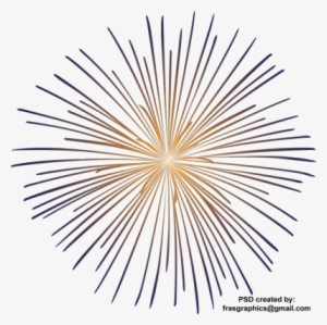 Fireworks Vector Png Download - Hi Res Fireworks Png