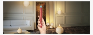 Dupont The Wand Red Candle Lighter - Wand St Dupont