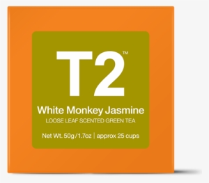White Monkey Jasmine Loose Leaf Gift Cube - T2 Tea Jade Mountain