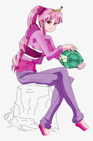 Pb Princess Bubblegum Anime Version Xd By Kentapainter-d5ce9u7 - Cartoon