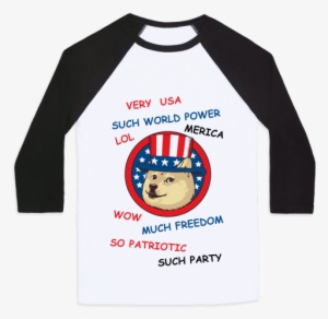 American Doge Baseball Tee - Jojo Bizarre Adventure Shirt