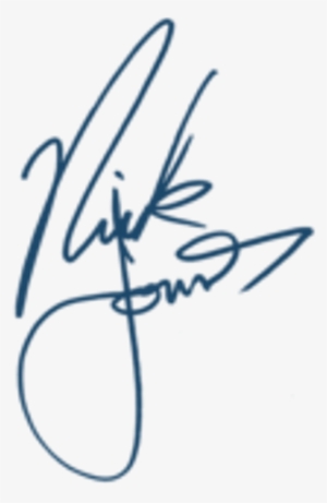 Signature, Nick Jonas's Signature - Nick Jonas Signature
