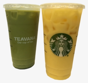 Starbucks' Orange Drink And Green Drink - Starbucks New Logo 2011