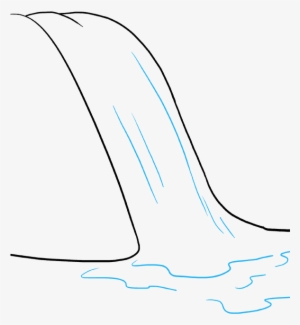 How To Draw Waterfall