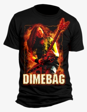 Fire Frame T-shirt - Dimebag T Shirt